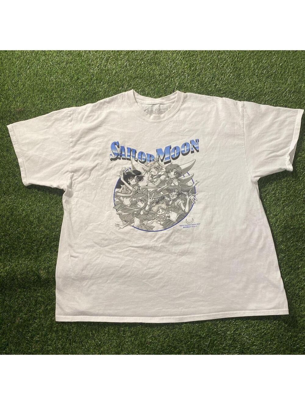 Sailor Moon white cotton t-shirt